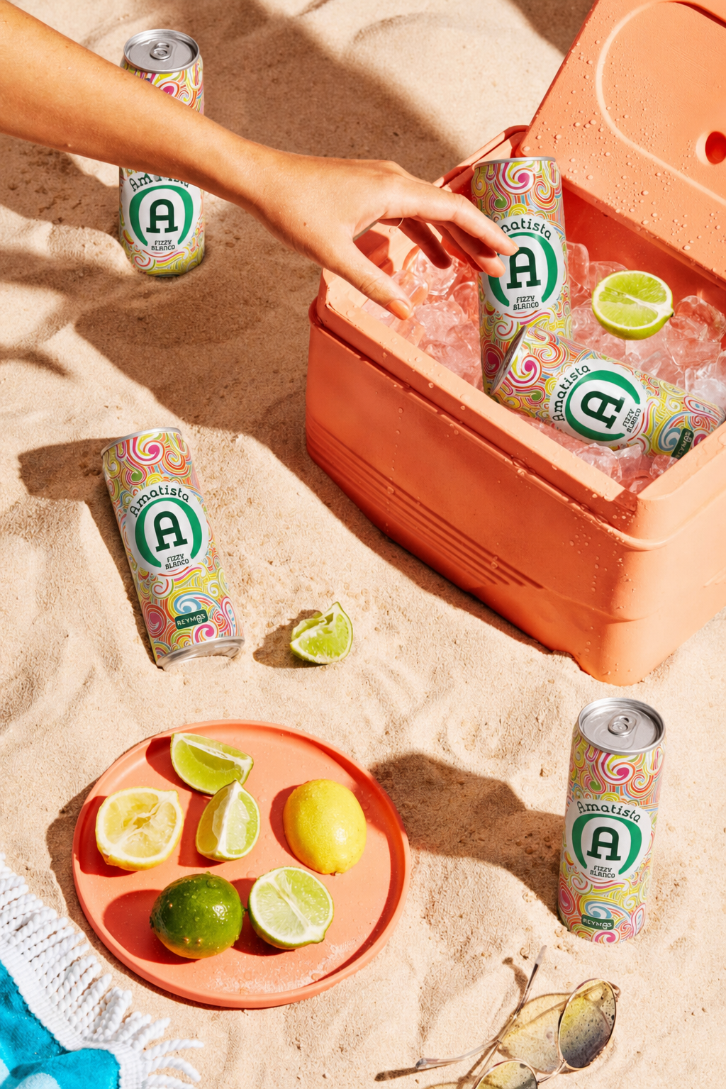Amatista Fizzy Moscato White 5% [24cans/BOX] (SPAIN)